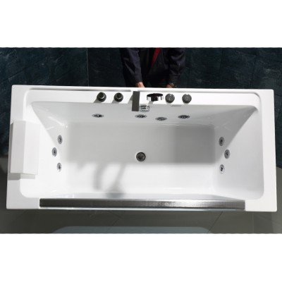 Proway Bathtub massage PR-8804 swiss bathtub, whirlpool 4 person spa cedar bathtub