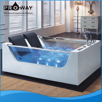 PROWAY Acrylic Material Hydromassage Whirlpool Small European Bathtub